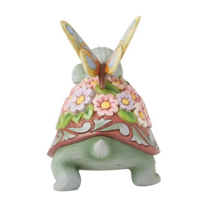 A Delicate Friendship (Turtle with Flower Shell Figurine)6016388 tartaruga