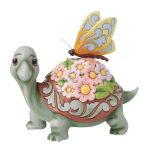 A Delicate Friendship (Turtle with Flower Shell Figurine)6016388 tartaruga