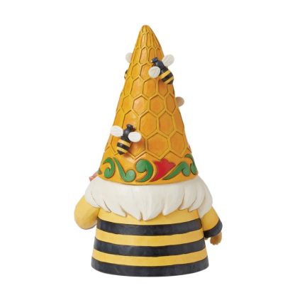 Bee-ing Cute (Beehive Gnome Figurine)6016374 jim shore gnomo heartwood creek duende