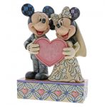 4059748 noivos disney mickey minnie topo de bolo disney traditions jim shore