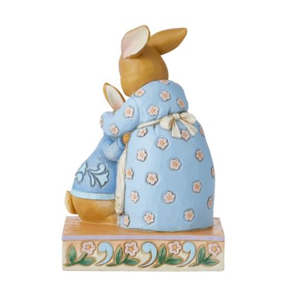 Peter Rabbit with Mrs Rabbit Figurine6010686 Peter Rabbit in the Garden JIM SHORE HEARTWOOD CREEK jim shore heartwood creek coelho conejo páscoa