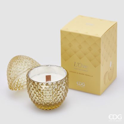 EGG CANDLE WITH FRAGRANCE H.12 D.8 C4Cod. 6100007AGWVVariation GINGER & WARM VANILLA velas páscoa pascua mesa ovo huevo