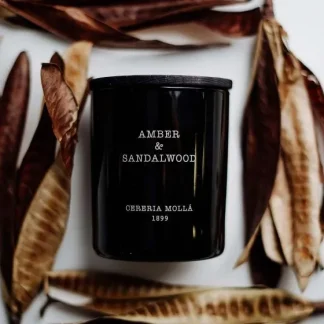 Vela Amber & Sandalwood 230gr vela cereria mollá ambar sândalo
