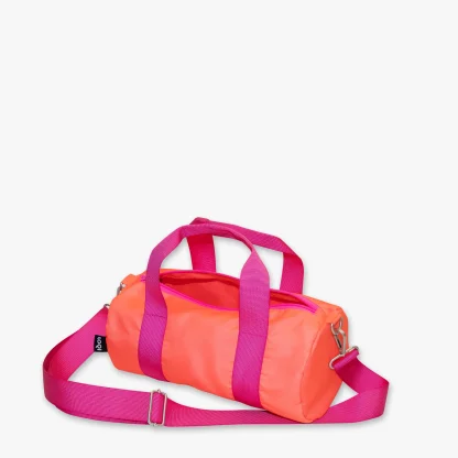 NEON Dark Orange Recycled Medium Weekenderby LOQI bolsa saco tiracolo