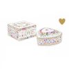 Joyero / Maceta de porcelana Flowers Love - Imagen 3