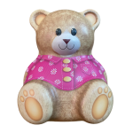 Teddy Bear with Flower Shirt