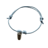 Bracciale Cotton pulseira dedal keep out sorte protecção