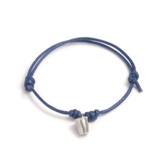 Bracciale Cotton pulseira dedal keep out sorte protecção