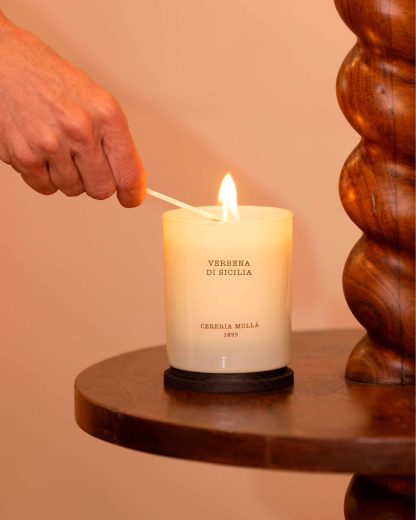 Vela 230g Cereria Mollá: Verbena di Sicilia - Imagen 2