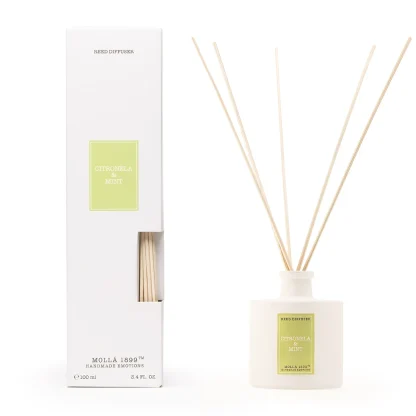 Citronela & Mint - Mikado 100 ml.Cerería Mollá