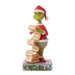 Grinch Holding Naughty / Nice List Figurine6015217