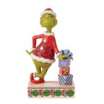 Grinch Leaning on Stacked Gifts Figurine6015218Designed by awa