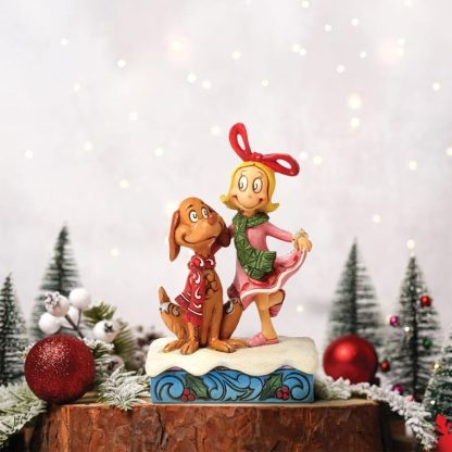 Cindy & Max Figurine6015220 grinch enesco jim shore heartwood creek natal navidad