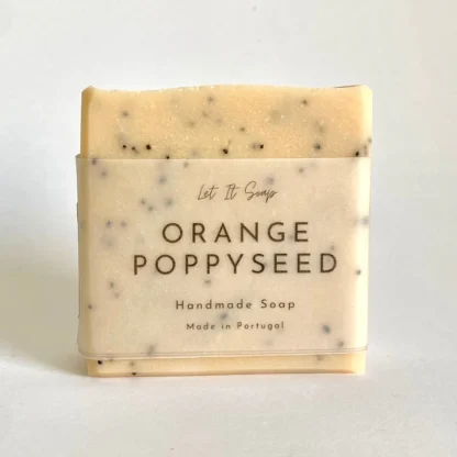 Sabonete Artesanal - Orange Poppyseed